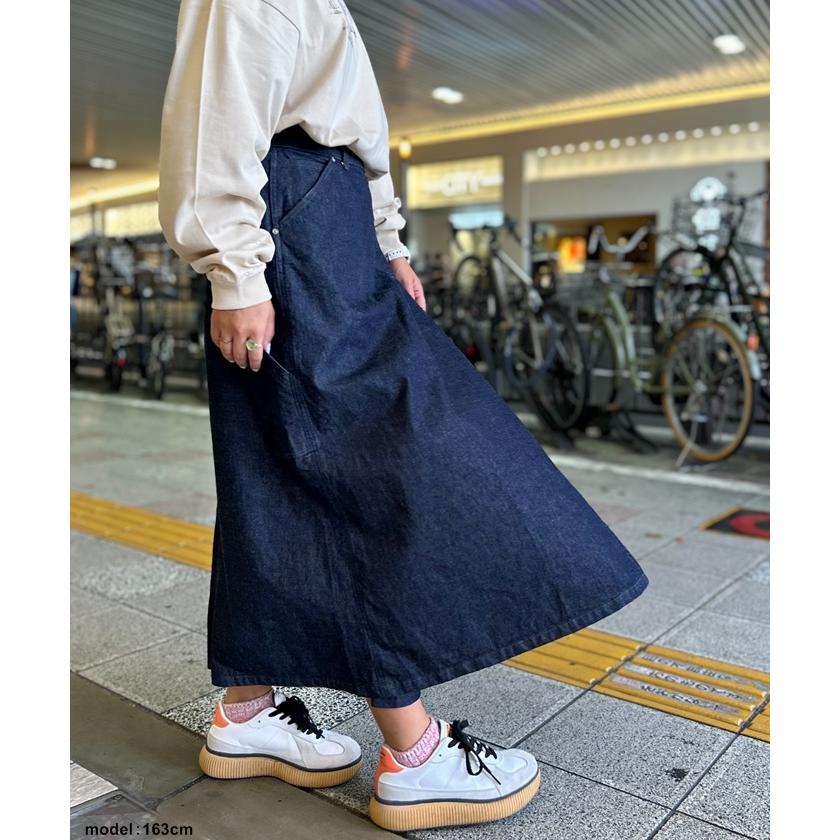 【日本製】オールドベティーズ 【OLD BETTY’S】Denim Painter Wrap Skirt｜greenbowl｜05