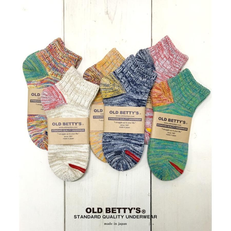 【日本製】オールドベティーズ【OLD BETTY'S】 Original Short Socks (Standard)　ショートソックス｜greenbowl