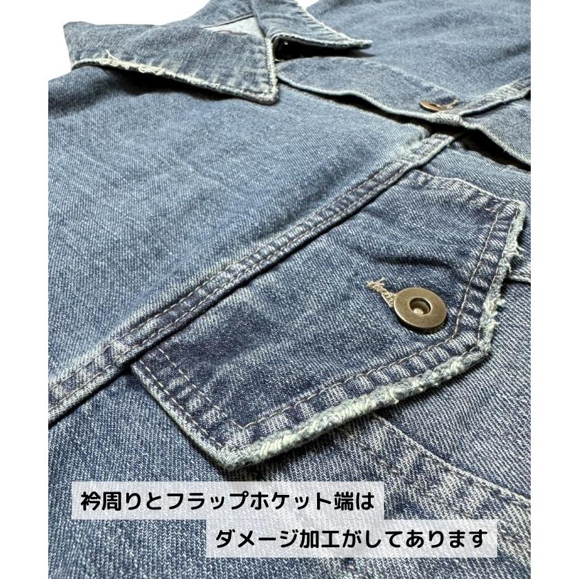 オールドベティーズ【OLD BETTY’S】Big Silhouette Denim Jacket｜greenbowl｜10