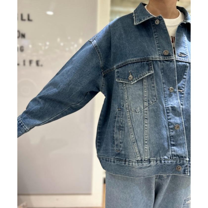 オールドベティーズ【OLD BETTY’S】Big Silhouette Denim Jacket｜greenbowl｜06