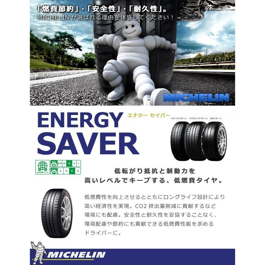 ミシュランエナジーセイバーesc 165 55r14 72v 軽自動車用サマータイヤ 低燃費タイヤ グリーンコンシューマー 通販 Paypayモール