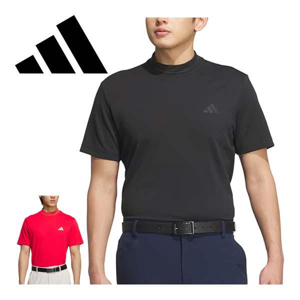 adidas（アディダス） ゴルフ スリーストライプス モックネック 半袖