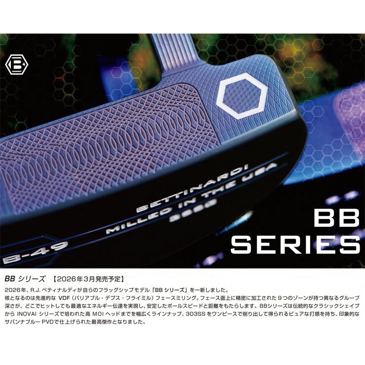 BETTINARDI（ベティナルディ） 2026 BB49 パター : GREENFIL ゴルフ