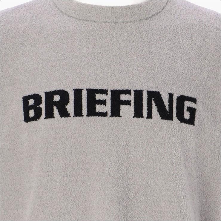 BRIEFING ブリーフィング　紺で別布と白いテープ使いの半袖シャツ L BRIEFING ブリーフィング 紺で別布と白いテープ使いの半袖シャツ