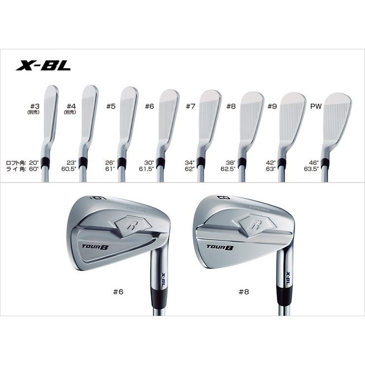 BRIDGESTONE ブリヂストンゴルフ 2018 TOUR B X-BL アイアン 6本セット 