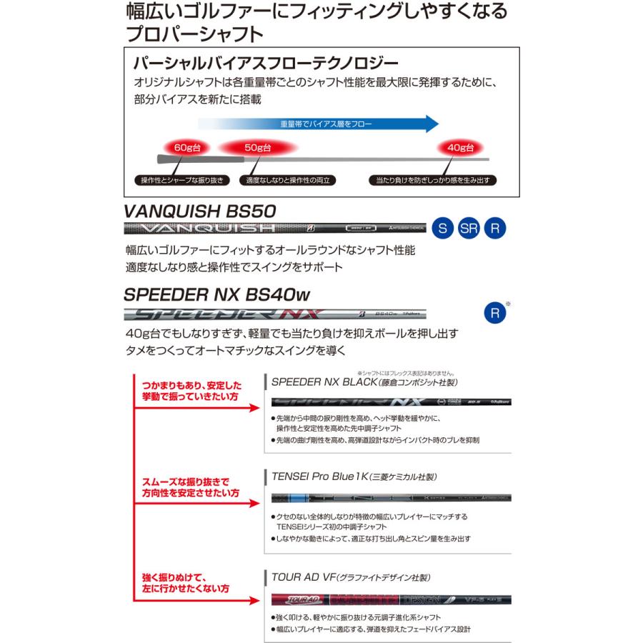 特注カスタムクラブ ブリヂストンゴルフ B2 HT ドライバー フジクラ Ventus TR Black シャフト_7