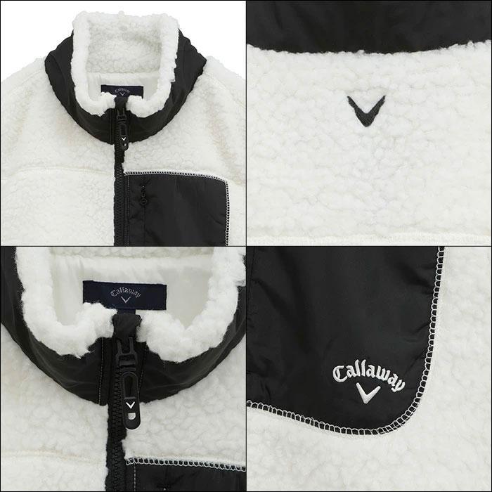 Callaway キャロウェイ メンズ ゴルフウェア シェルパフリース Callaway キャロウェイ メンズ ゴルフウェア シェルパフリース