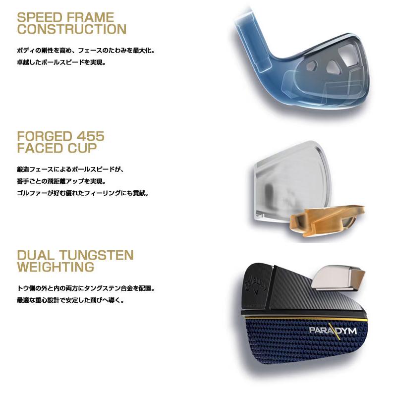 Callaway キャロウェイ PARADYM アイアン N.S.PRO 950GH neo