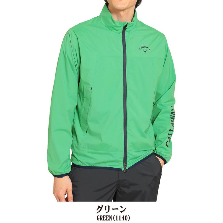 キャロウェイ メンズ ゴルフウェア ナイロンストレッチ フルジップ ブルゾン C23115100 M-3L｜greenfil-wear｜09