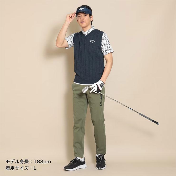 Callaway キャロウェイ メンズ ゴルフウェア メランジケーブル Callaway キャロウェイ メンズ ゴルフウェア メランジケーブル