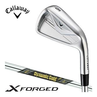 キャロウェイ　Xフォージドアイアン 5i〜PW ６本セット ダイナミックゴールド Callaway（キャロウェイ） X FORGED アイアン 5本セット[＃6-P