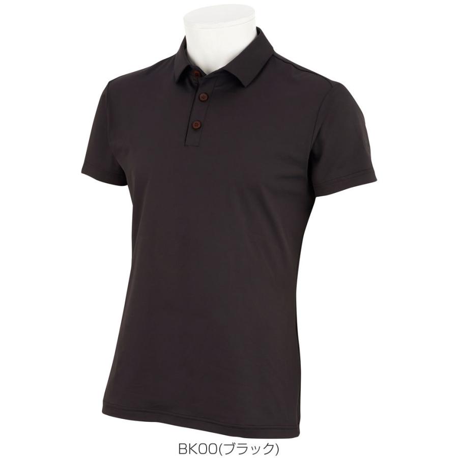 DESCENTE GOLF 半袖ポロシャツ DGMVJA04 Lサイズ DESCENTE GOLF デサント ゴルフ メンズ ゴルフウェア onibege 染色