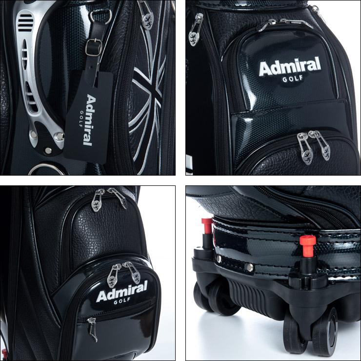 Admiral Golf アドミラルゴルフ キャスター キャディバッグ Admiral Golf アドミラルゴルフ キャスター キャディバッグ