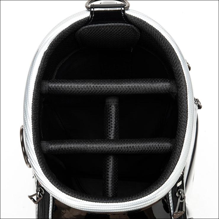 Admiral アドミラル ハイグレード エナメル キャディバッグ 未使用品！ Admiral アドミラル ゴルフ キャディバッグ 5分割 カート型