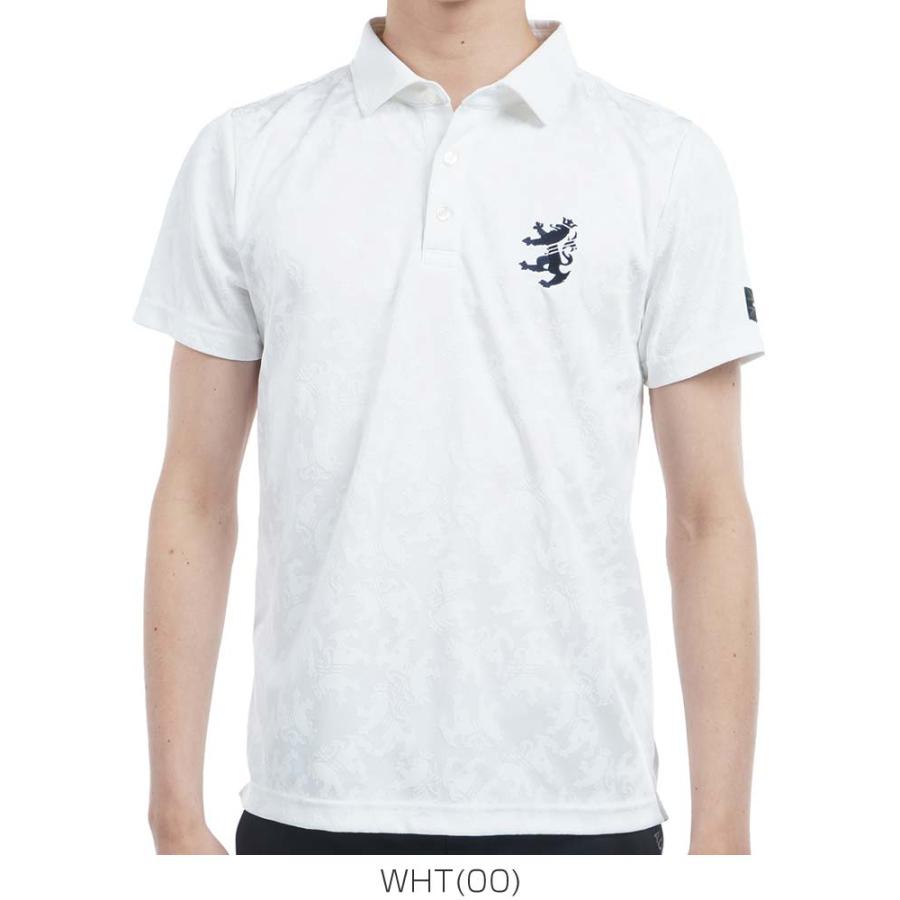 Admiral Golf アドミラルゴルフ ランパント ジャガード 半袖 Admiral Golf アドミラルゴルフ ランパント ジャガード 半袖