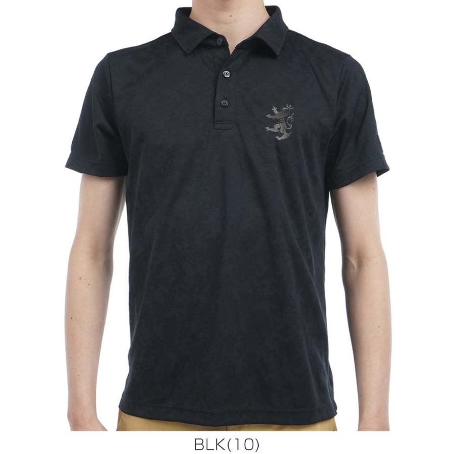 Admiral Golf アドミラルゴルフ ランパント ジャガード 半袖 Admiral Golf アドミラルゴルフ ランパント ジャガード 半袖
