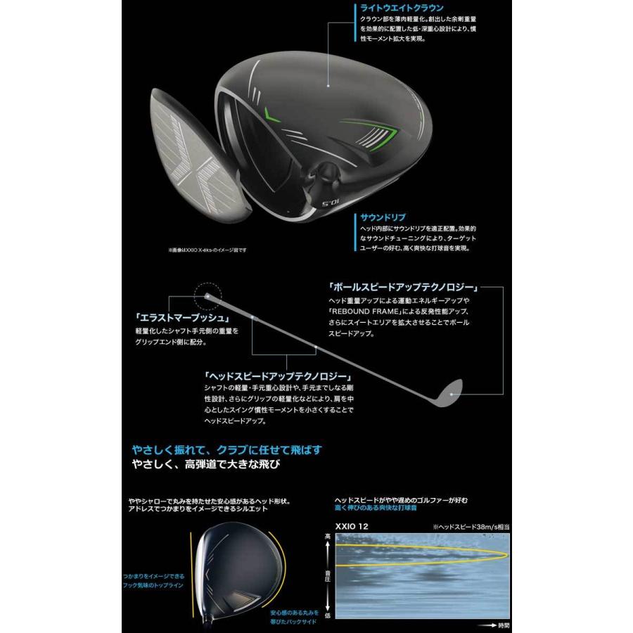 値引き中】ゼクシオ12 ドライバー Aシャフト がめっ