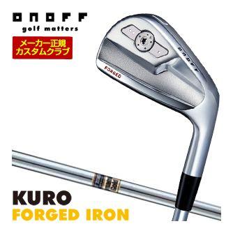 特注カスタムクラブ オノフ 2026 KURO FORGED アイアン 単品[＃4、＃5、＃6、＃7、＃8、＃9、PW] ダイナミックゴールド 120 シャフト 標準グリップ仕様 T-Series 特注カスタムクラブ オノフ 2026 KURO FORGED アイアン 単品