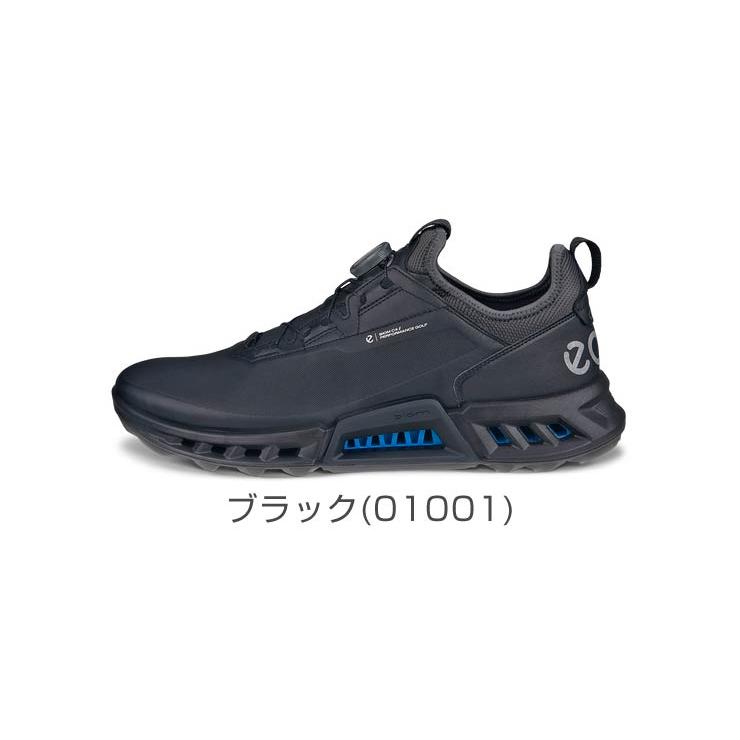 エコー ゴルフシューズ メンズ バイオム C4 BOA 130424 カラー：ブラック(01001)｜greenfil-wear｜02