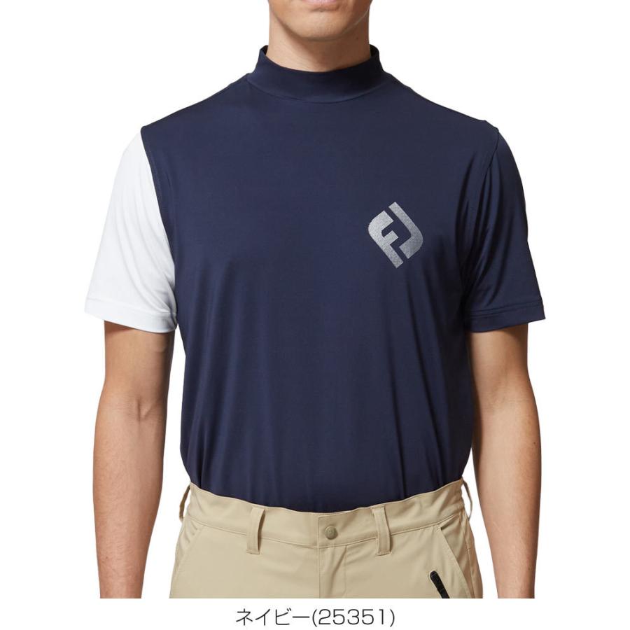 新品 未使用 タグ付 フェリージ ゴルフ モックネック 半袖シャツXL 現行 FootJoy（フットジョイ） ゴルフウェア メンズ FUEL モックネック 半袖