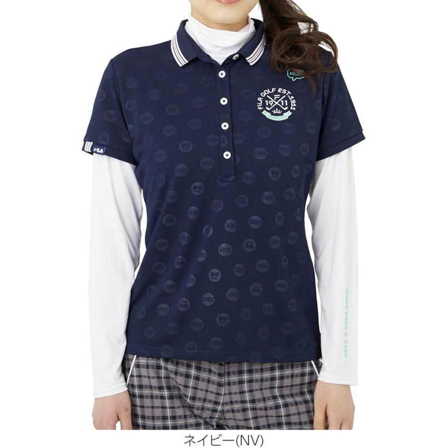 フィラゴルフ レディース ゴルフウェア 半袖ポロシャツ ハイネック 長袖 インナーシャツセット 751 500 21年春夏モデル M Ll Fl21s Greenfil ゴルフウェア専門店 通販 Yahoo ショッピング
