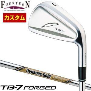 フォーティーン TB-7 FORGED 5番アイアン Dynamic Gold FOURTEEN（フォーティーン） TB-7 Forged アイアン ダイナミック