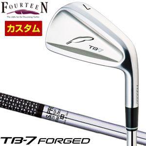 特注カスタムクラブ フォーティーン TB-7 Forged アイアン N.S. PRO 750GH シャフト 単品[＃5、＃6、＃7、＃8、＃9、PW] FOURTEEN（フォーティーン） TB-7 Forged アイアン N.S. PRO 750GH