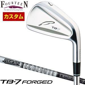FOURTEEN - フォーティーン 結核症-7 Forged アイアン グラファイトデザイン 周遊旅行AD 105 / 115 矢がら 単品[＃5、＃6、＃7、＃8、＃9、PW] 特注カスタム野球クラブ