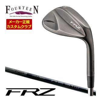 特注カスタムクラブ フォーティーン FRZ ウエッジ スモーキーサテン仕上げ Fourteenオリジナル DS-91w BLACK Edition スチール シャフト FOURTEEN（フォーティーン） 特注カスタムクラブ FRZ ウエッジ