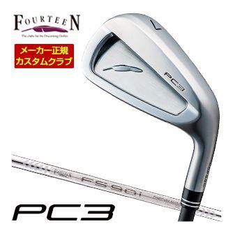 FOURTEEN（フォーティーン） 特注カスタムクラブ 2024 PC3 アイアン FS