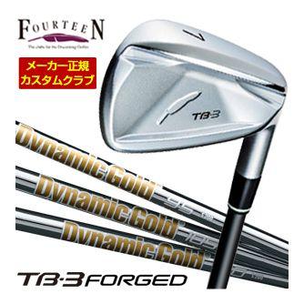 特注カスタムクラブ フォーティーン 2025NEW TB-3 FORGED アイアン DG85 / DG95 / DG105 / DG120 シャフト 4本セット[＃7-P] FOURTEEN（フォーティーン） 特注カスタムクラブ 2025NEW TB-3 FORGED