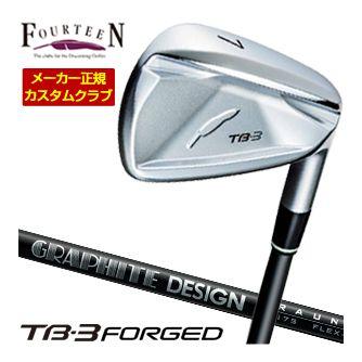特注カスタムクラブ フォーティーン 2025NEW TB-3 FORGED アイアン RAUNE IRON i105 シャフト 単品[＃5、＃6、＃7、＃8、＃9、PW] FOURTEEN（フォーティーン） 特注カスタムクラブ 2025NEW TB-3 FORGED