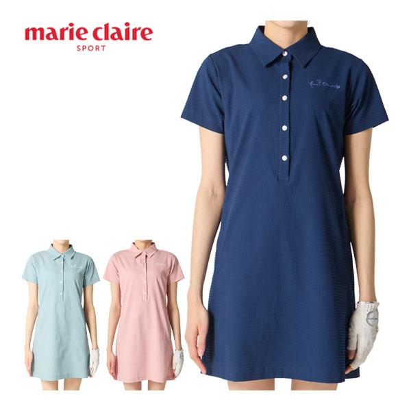 Marie Claire（マリ クレール） ストレッチサッカー ワンピース ゴルフ
