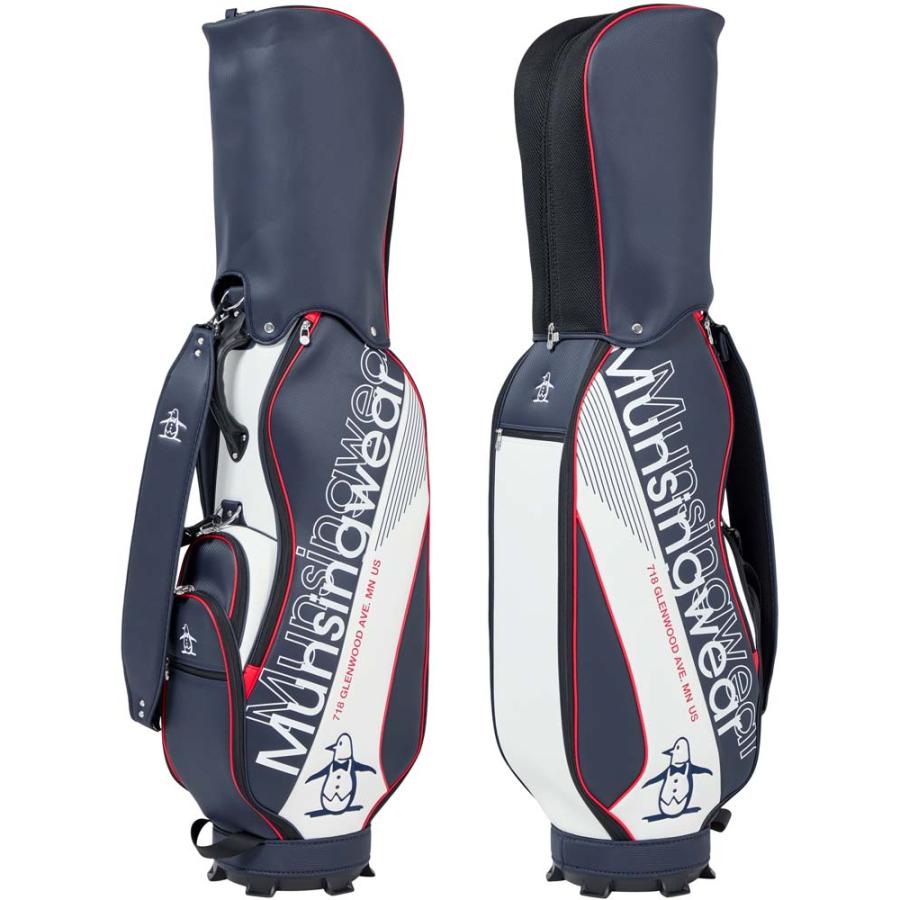 ゴルフバッグ・キャディバッグ MUNSINGWEAR Munsingwear 大口径キャディバッグ -デサントストア-DESCENTE STORE-
