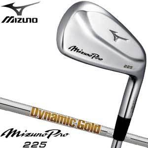 ミズノ Mizuno アイアンセット Pro 225 アイアン 225 Dynamic スポーツ Gold 95 スチールシャフト 6本