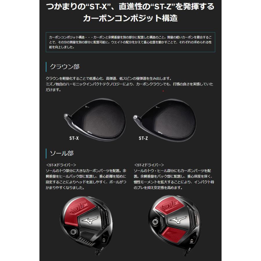 MIZUNO GOLF ミズノ ST-Z ドライバー Tour AD GM-200 D MIZUNO GOLF ミズノ ST-Z ドライバー Tour AD GM-200 D