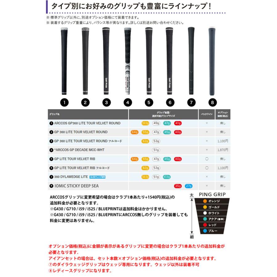 割引ショップ 特注カスタムクラブ ピン S159 ウエッジ ミッドナイト フジクラ MCI 85 WEDGE シャフト