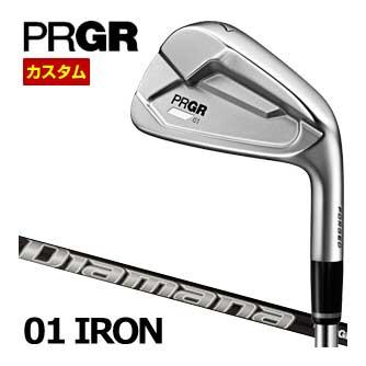 特注カスタムクラブ プロギア 2023 01 アイアン DiamanaTM FOR PRGR シャフト 5本セット[＃6-P] PRGR（プロギア） 特注カスタムクラブ 2023 01 アイアン DiamanaTM FOR