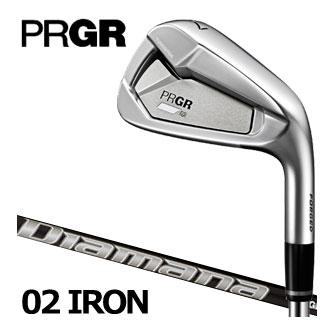 PRGR（プロギア） 2023 02 アイアン 単品[＃4、＃5] DiamanaTM FOR