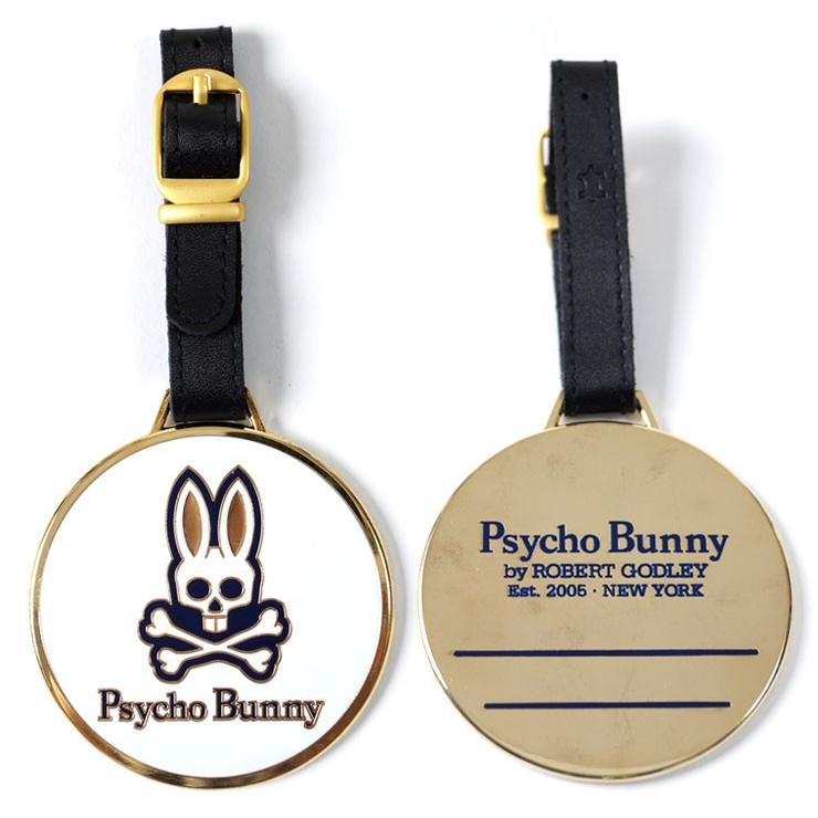 Psycho Bunny（サイコバニー） Psycho Bunny PB メタル ネームタグ