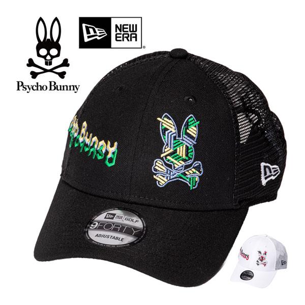 Psycho Bunny（サイコバニー） ニューエラ コラボ ゴルフ メッシュ
