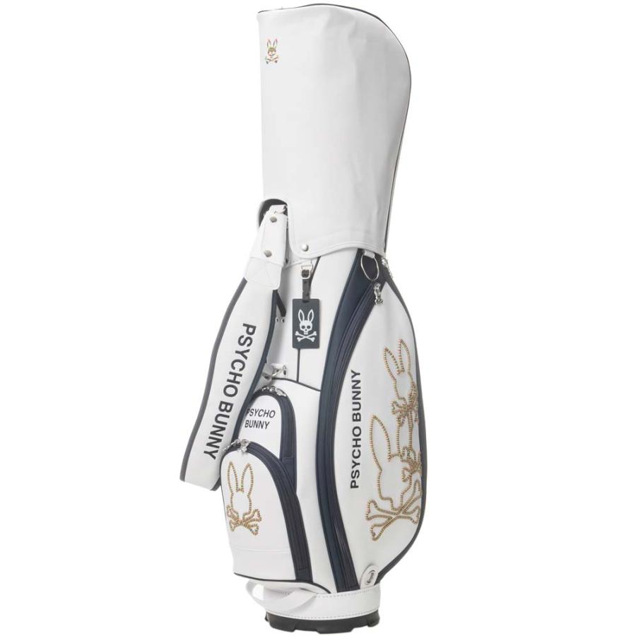 Psycho Bunny PRMG2FC3-82 シルバー キャディバッグ Amazon