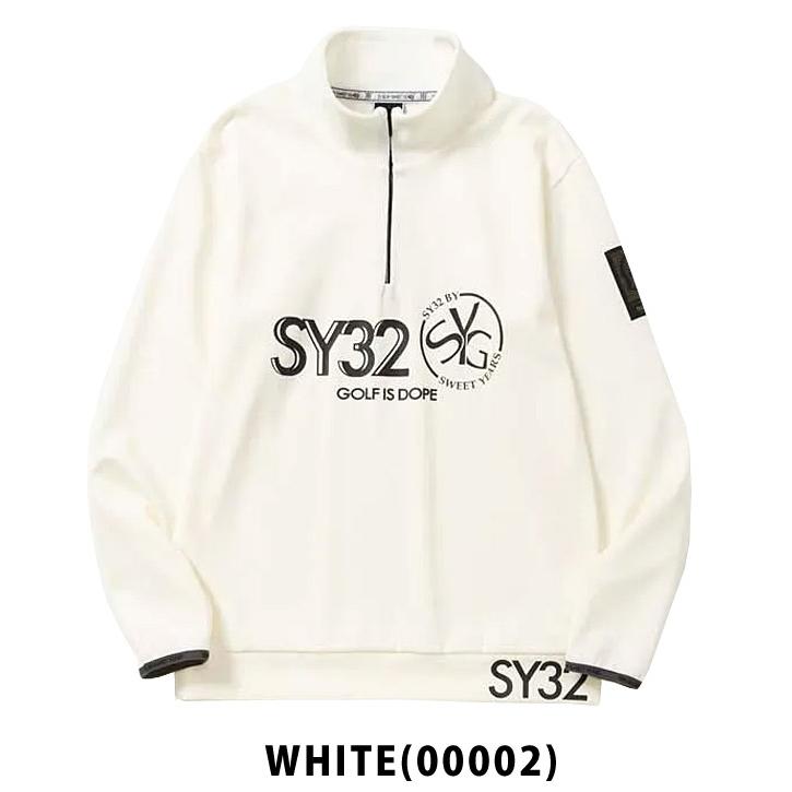 SY32 BY SWEETYEARS ハーフジップM SY32 by SWEET YEARS マット ネオプレーン ハーフジップ
