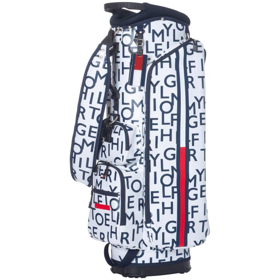 トミーヒルフィガー　キャディバッグ ターポリンモノグラム　THMG1FC4 TOMMY HILFIGER GOLF（トミー ヒルフィガー ゴルフ） トミー