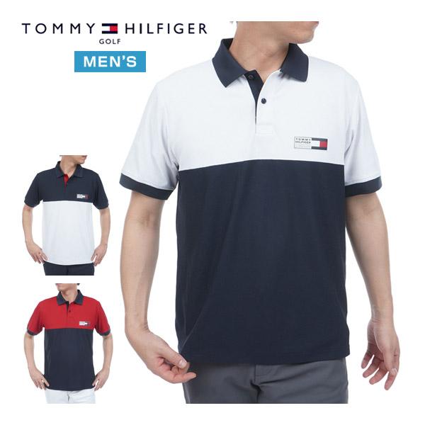 TOMMY HILFIGER（トミー・ヒルフィガー） カラ−ブロック 半袖