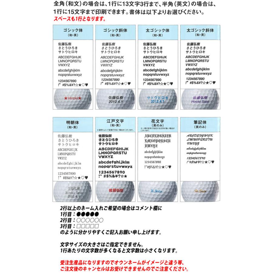 無料オウンネーム対応・3ダース価格 タイトリスト ボール PRO V1 / PRO V1x ゴルフボール 2023年モデル 3ダース｜greenfil-wear｜02