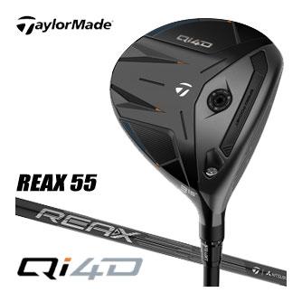 Rシャフト 55 テーラーメイドQI4D3番ウッドREAX Qi4D 日本正規品 フェアウェイウッド テーラーメイド 特注スペック クラブ