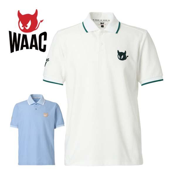 WAAC 半袖ポロシャツ XLサイズ WAAC クラシックピケ 半袖