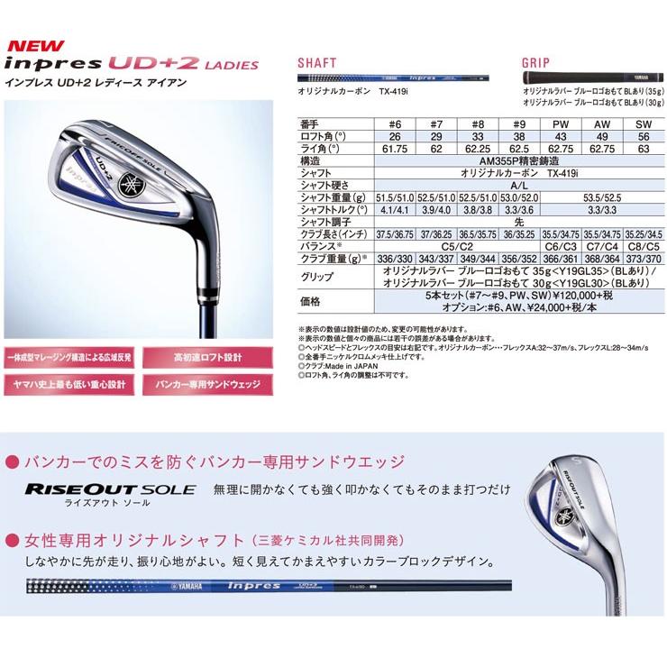 ヤマハ インプレスUD＋2右打ちレディース用