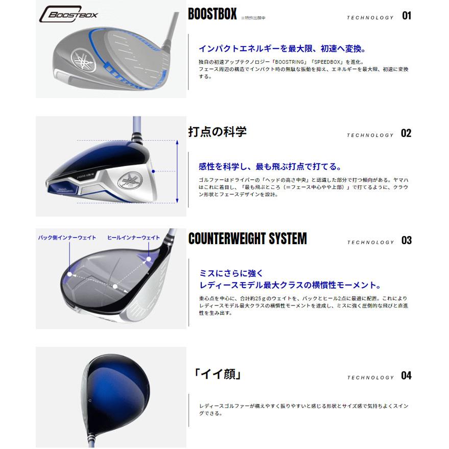inpres ヤマハ 2023年モデル インプレス DRIVESTAR レディース inpres ヤマハ 2023年モデル インプレス DRIVESTAR レディース